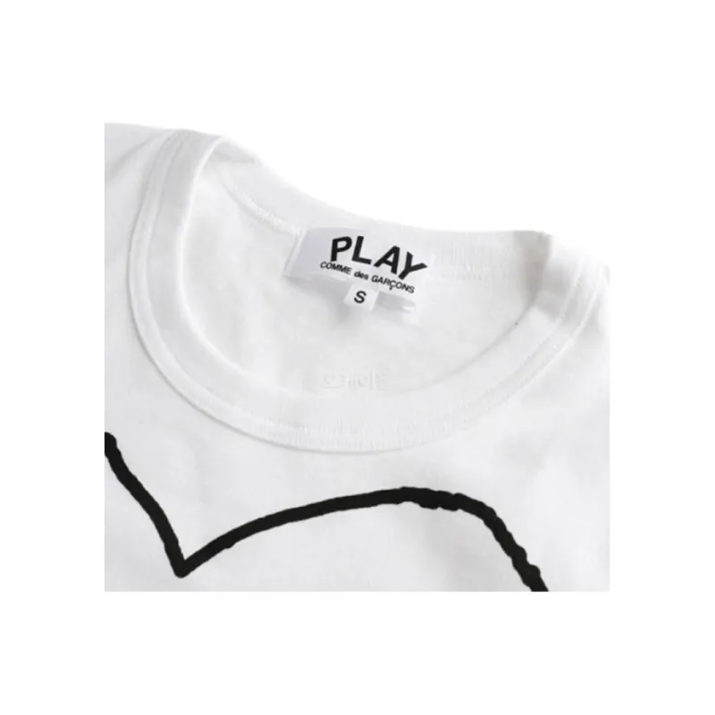 CDG Play T Shirts Women's-3