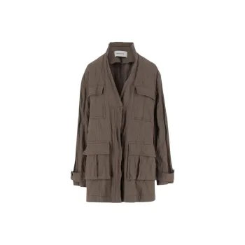 Ferragamo Pocket detail Belted Jacket