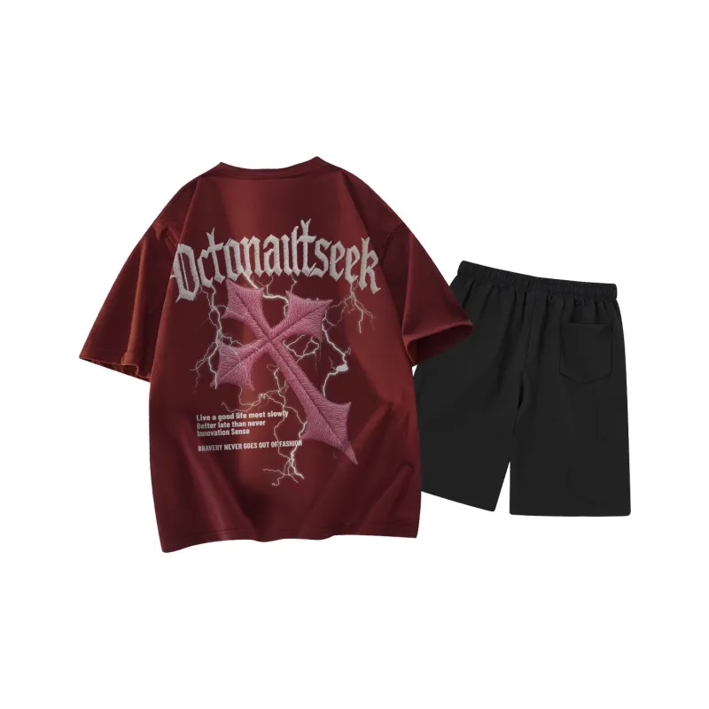Small Columns Under The Sea Casual Sportswear Unisex-12