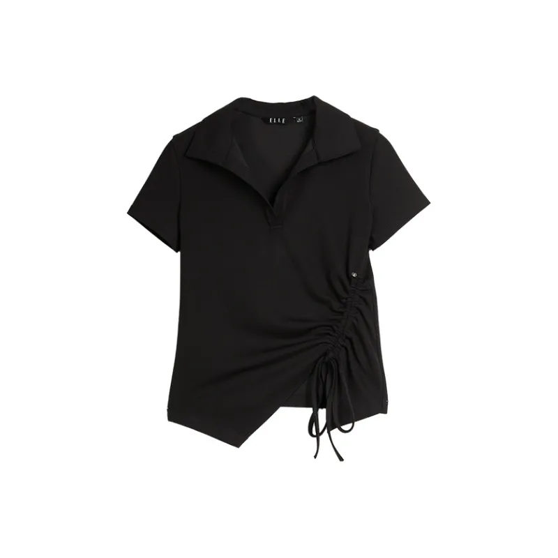 ELLE T Shirts Women's Black-0