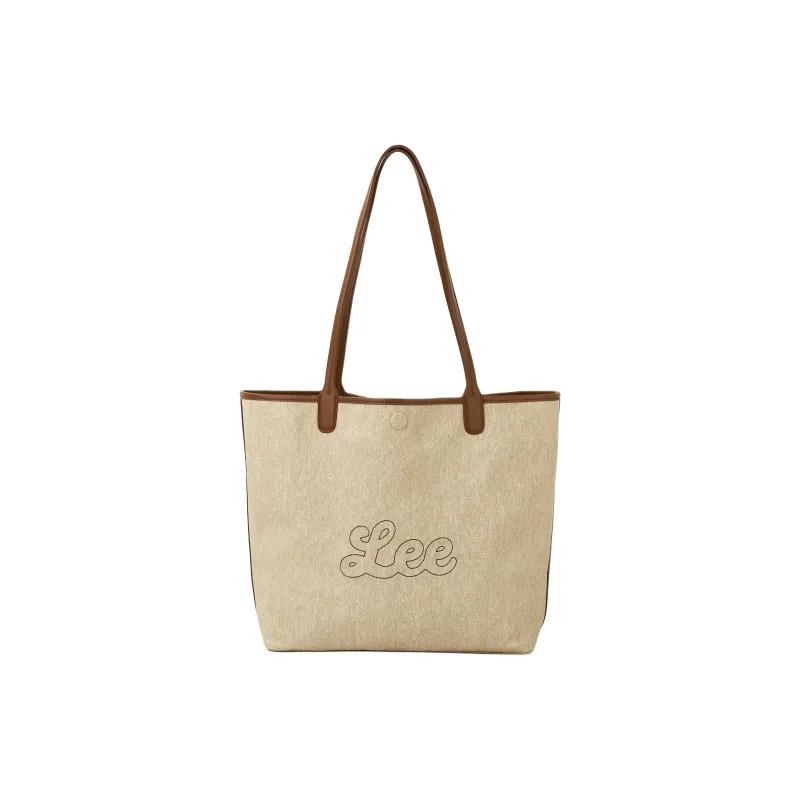 Lee PU+Canvas One Shoulder Handbag Tote Regular Women's Multicolor-9