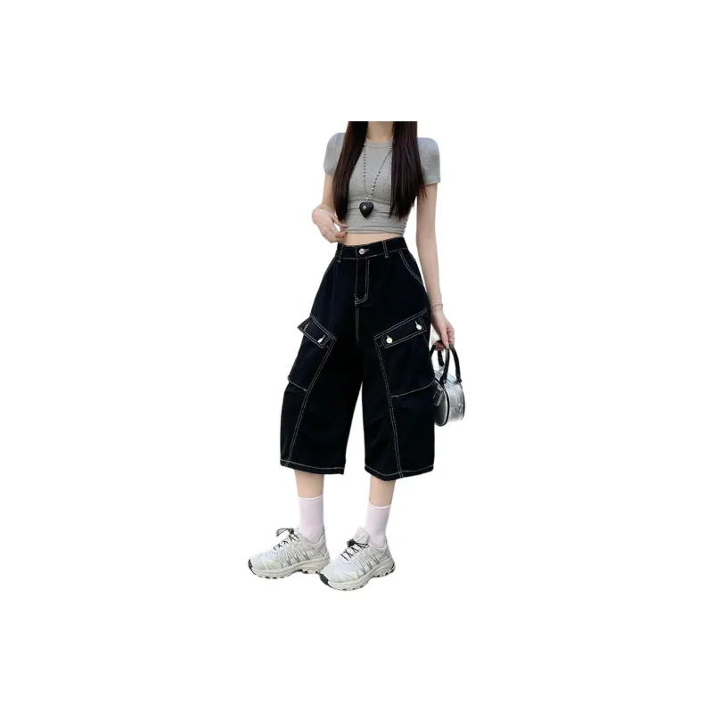 GOSO Denim Shorts Women's Black-0