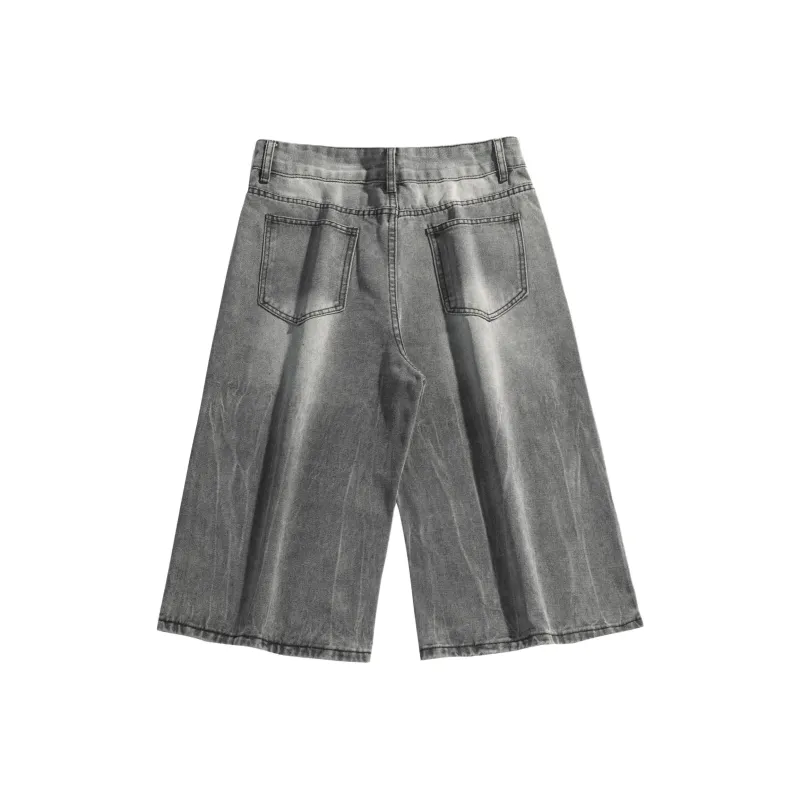 SESAME STREET Denim Shorts Unisex-3