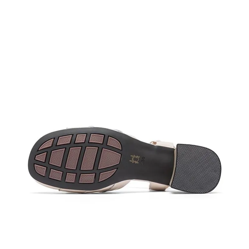 Spider King Roman Sandals Women's Beige-3