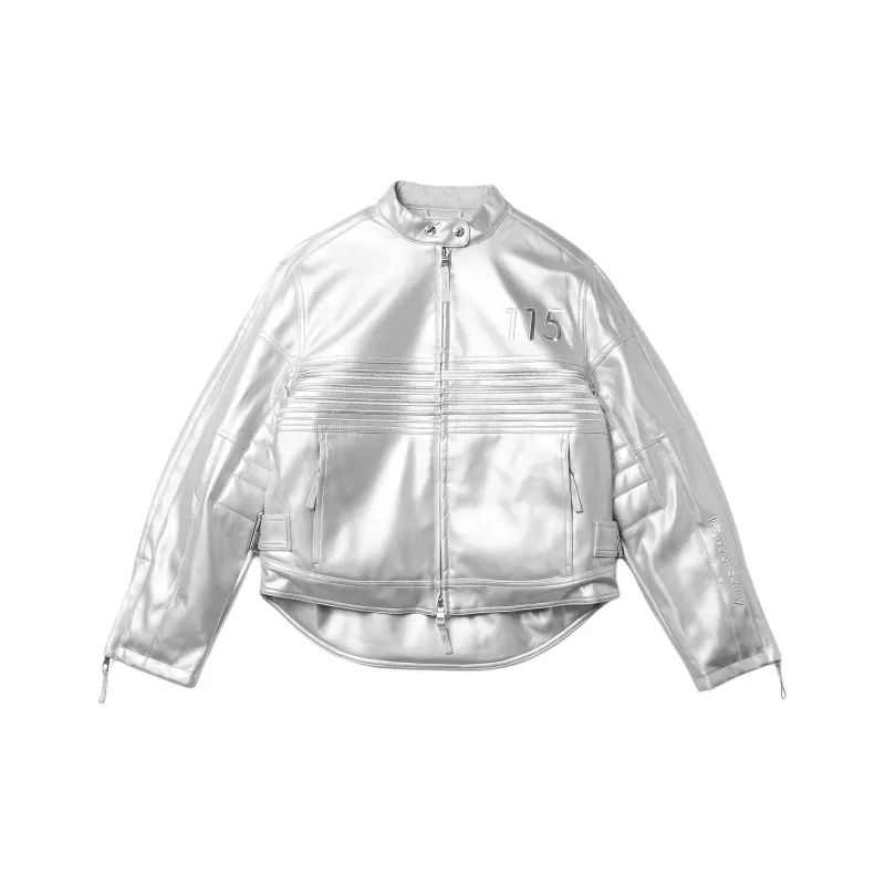 HOUSE OF SUNNY Jackets & Coats Women's Silver-0