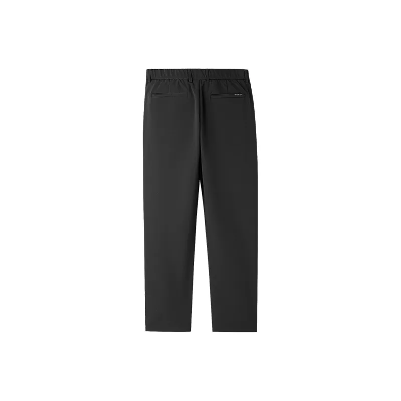 HLA Casual Pants Men Black 6L-1