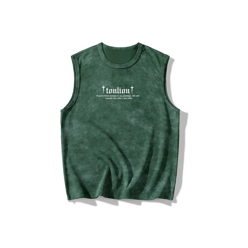 Tonlion Tank Tops Unisex-5