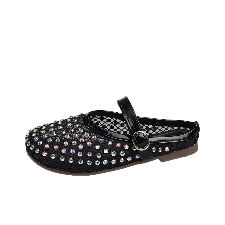 WUJI Abrasion Resistant Slip Resistant Closed Toe Slippers Women's-5