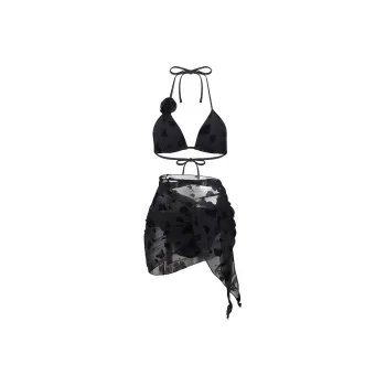 LUYOUYE Bikinis Women's Black