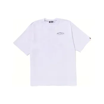 A BATHING APE Reflective Print Tee