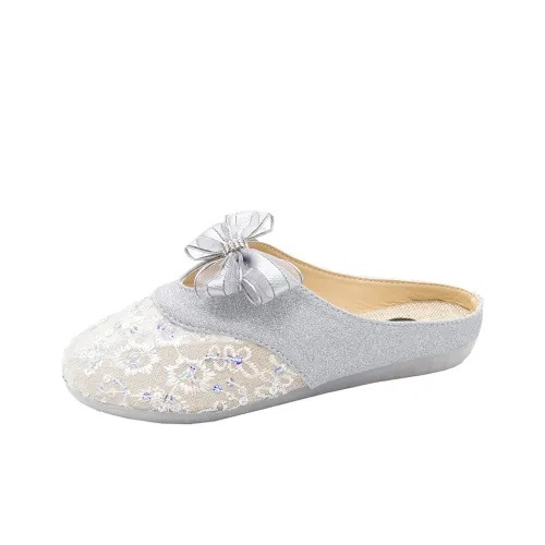 WUJI Rubber Sole Cut Out Odor Resistant Slip Resistant Closed Toe Slippers Women's