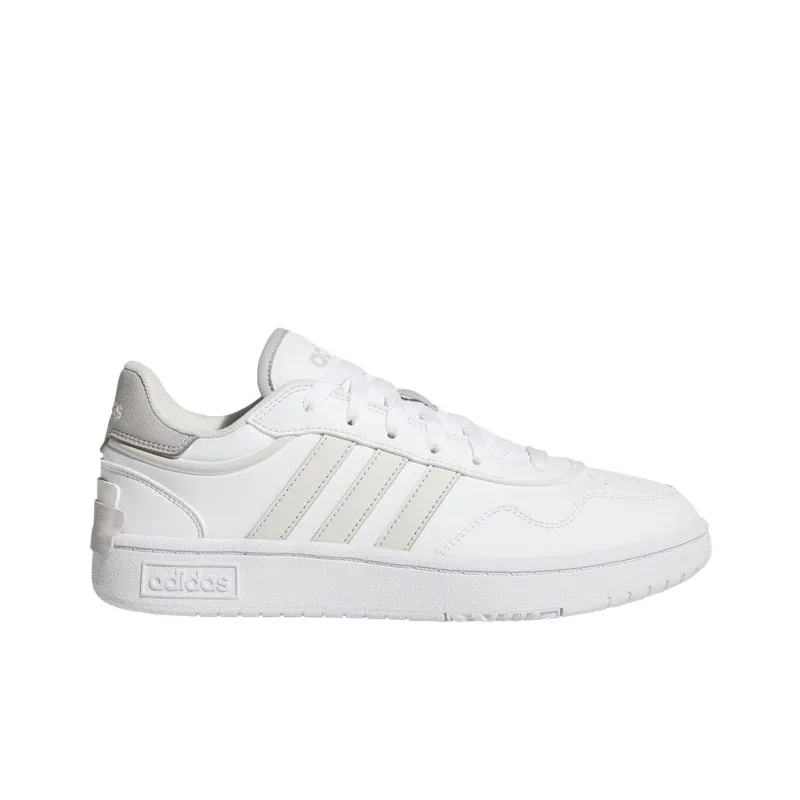 Adidas HOOPS 3.0 Anti Slip Wear Resistant Low Top Skateboard Shoes Women's White-1