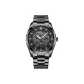 All‑Black Black Dial Steel Band