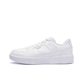 361° Anti Slip Wear Resistant Low Top Skateboard Shoes Men's White Gray