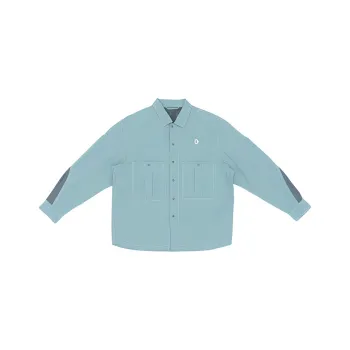 ANGAORUO Jackets & Coats Men's Gray Green