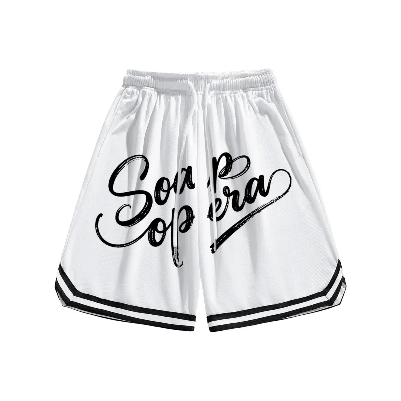 SOAP OPERA Basketball Shorts Unisex-0