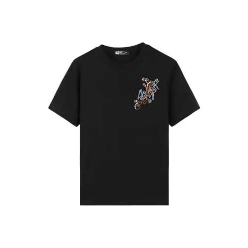 ANDREW MACKENZIE T Shirts Men Black
