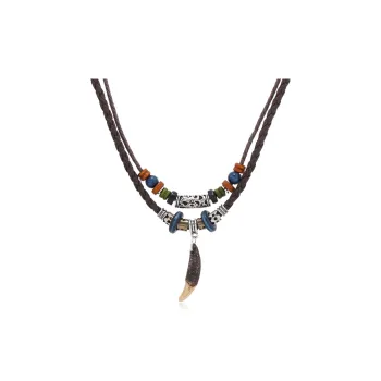 CHRROTA Leather Necklaces Unisex