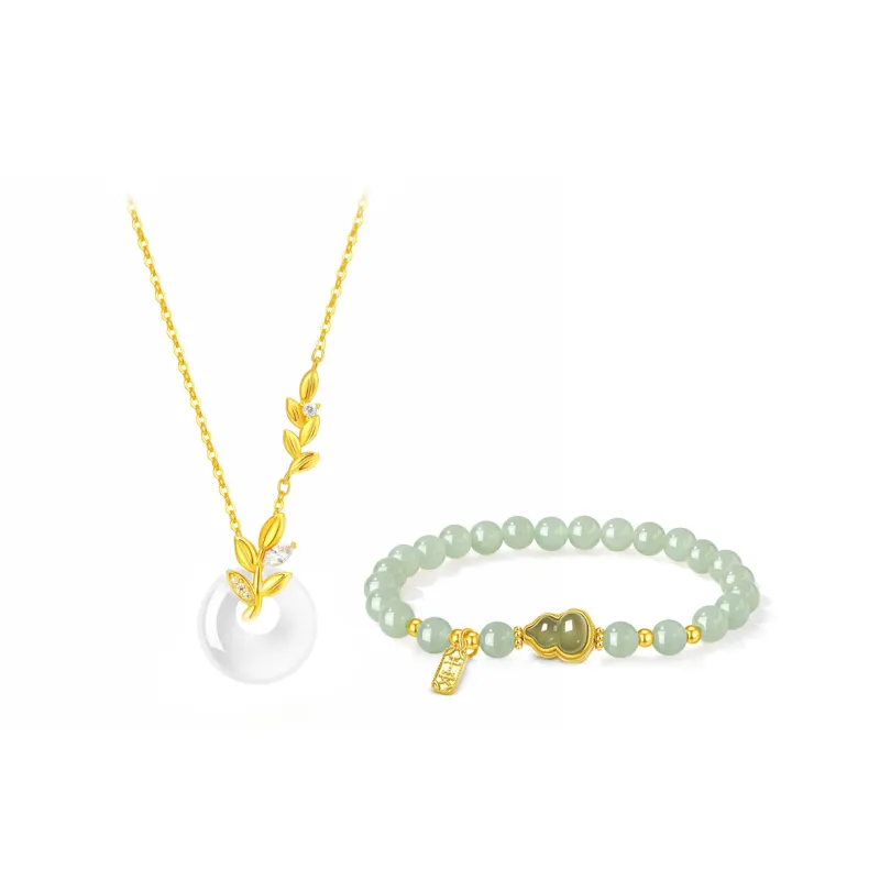 GIFU Colored Glaze Necklaces Women's-0