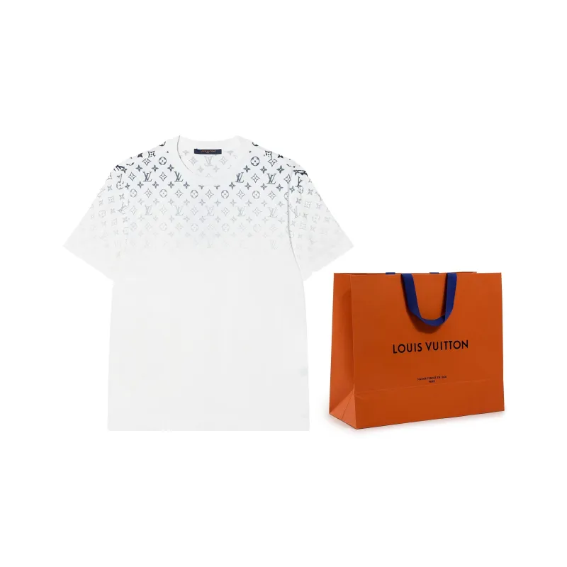 LOUIS VUITTON SS25 T Shirt Men's Black White-6