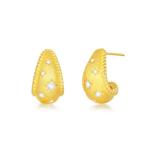 DESIGN CIRCLES S925 Silver Stud Earrings Women's