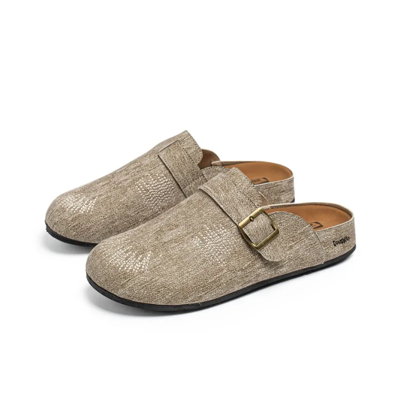 Budding Bear Quiet Odor Resistant Abrasion Resistant Slip Resistant Closed Toe Slippers Men's-10