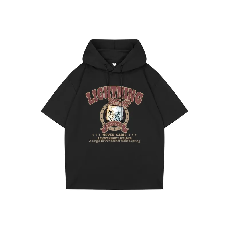 LIGHTNING BEAR T Shirts Unisex-0