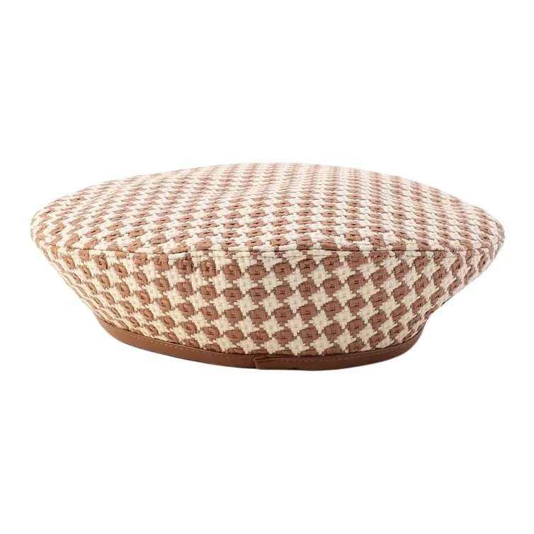 FREAK'S STORE Polypropylene Berets Unisex Brown-1