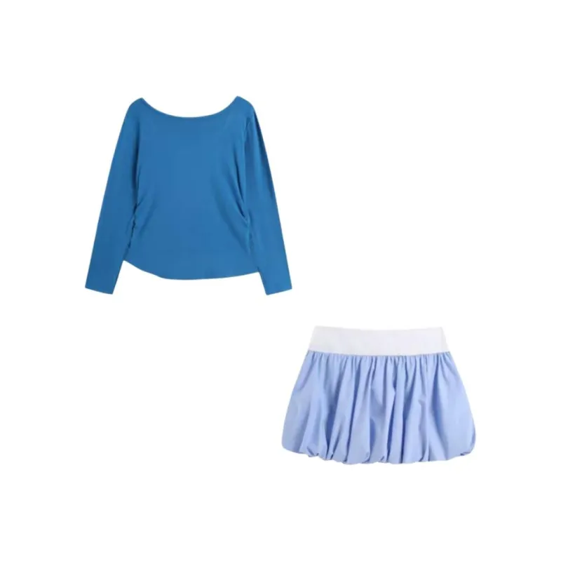 PUREIDOL Two Piece Skirt Sets Women's-1
