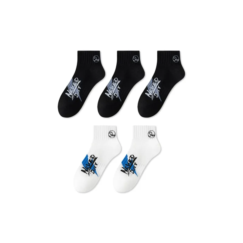 JIAZINI Ankle Socks Men's 5 Pack-6