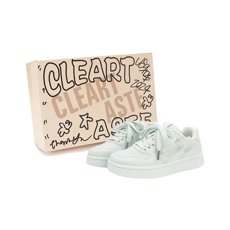 CLEARTASTE Wear resistant And Lightweight Low Top Skateboard Shoes Women's-15