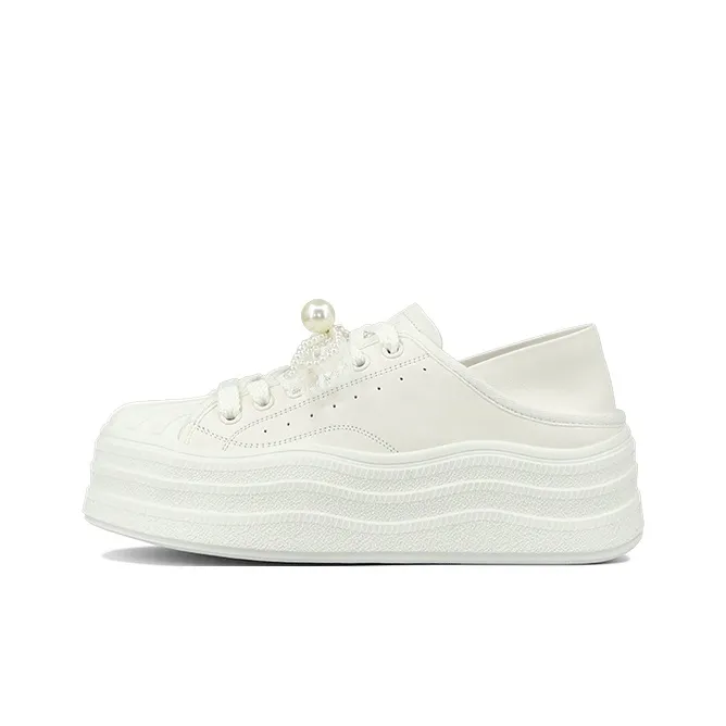 ZSBELLA Anti Slip Wear Resistant Low Top Skateboard Shoes Women's-4