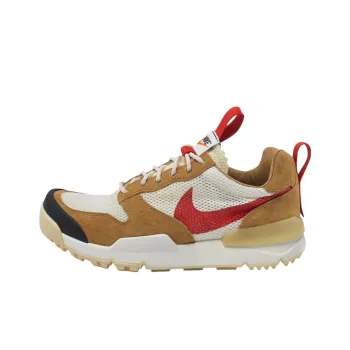 Tom Sachs x Nike Craft Anti Slip Wear Resistant Low Top Casual Shoes Men's Beige Brown