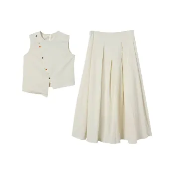 PUREIDOL Two Piece Skirt Sets Women's