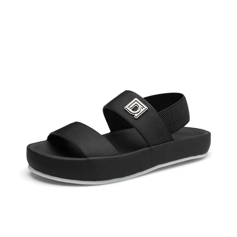 D FUSE SCANDINAVIA Beach Sandals Men's Black-1