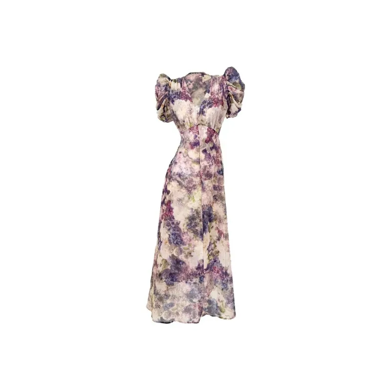 GUOZHEN Short Sleeved Dress Women's-0