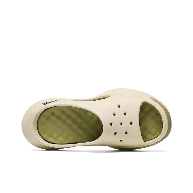 Jeep EVA Slip Resistant Quick Dry Slide Slippers Men's-12