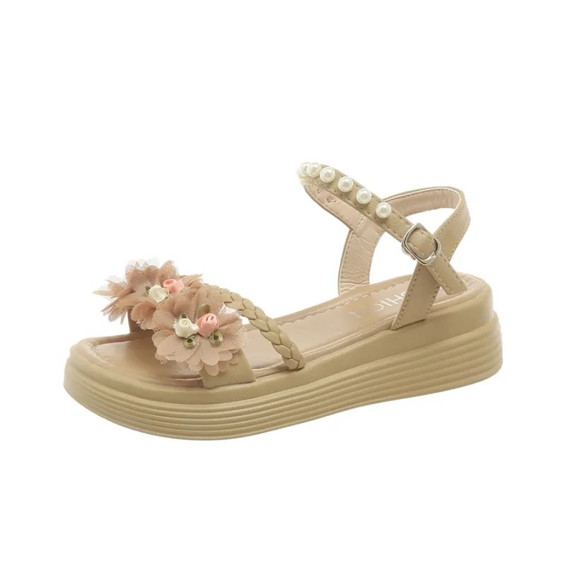 WUJI One Strap Sandals Women's-5