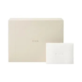 RMK Durable Cotton Batting Soft Makeup Cotton Portable Cleaning 80 Pcs/Box