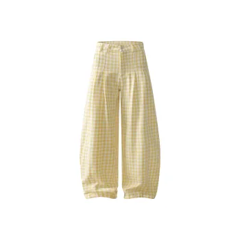 GBXM Casual Pants Unisex Yellow