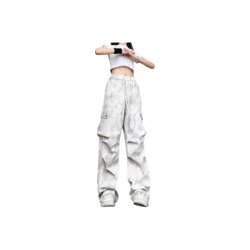 ROBINHOOD Cargo Pants Women's Apricot White