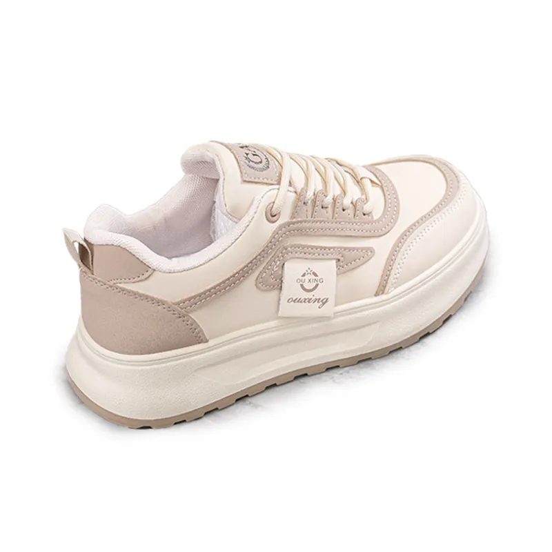 Gai Renpu Anti Slip And Wear Resistant Height Increasing Low Top Skateboard Shoes Women's-2