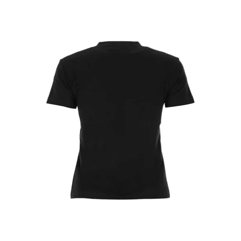 Balenciaga Logo Print T Shirt 'Black'-1