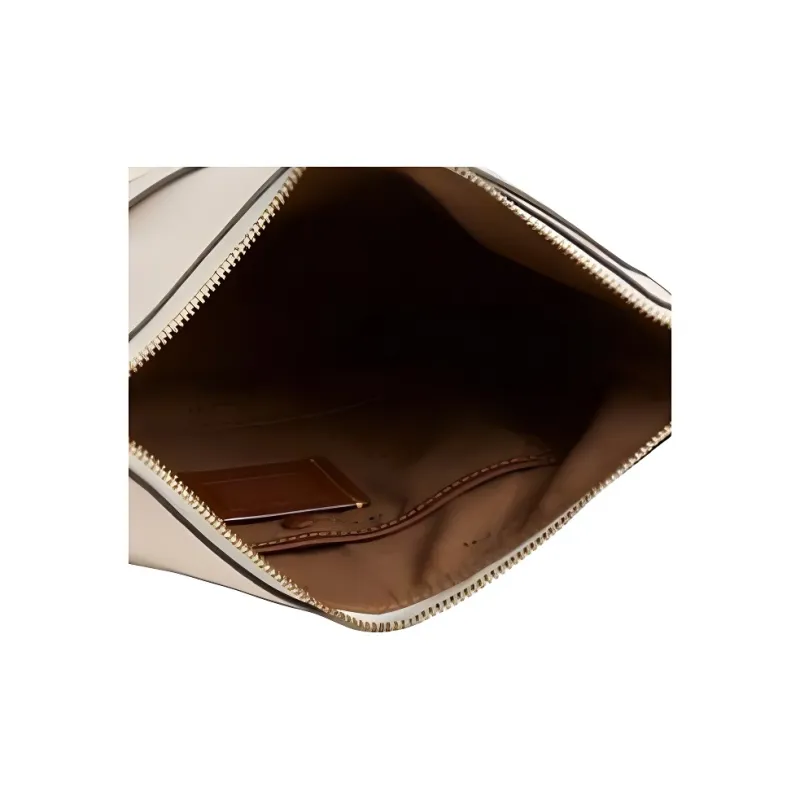 COACH Chaise Leather Crossbody Bags Tubas Women's Chalk-4
