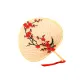 Bamboo Fan-Plum Blossom-Chinese Knots Pendant