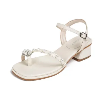 TATAYA One Strap Sandals Women's Ecru