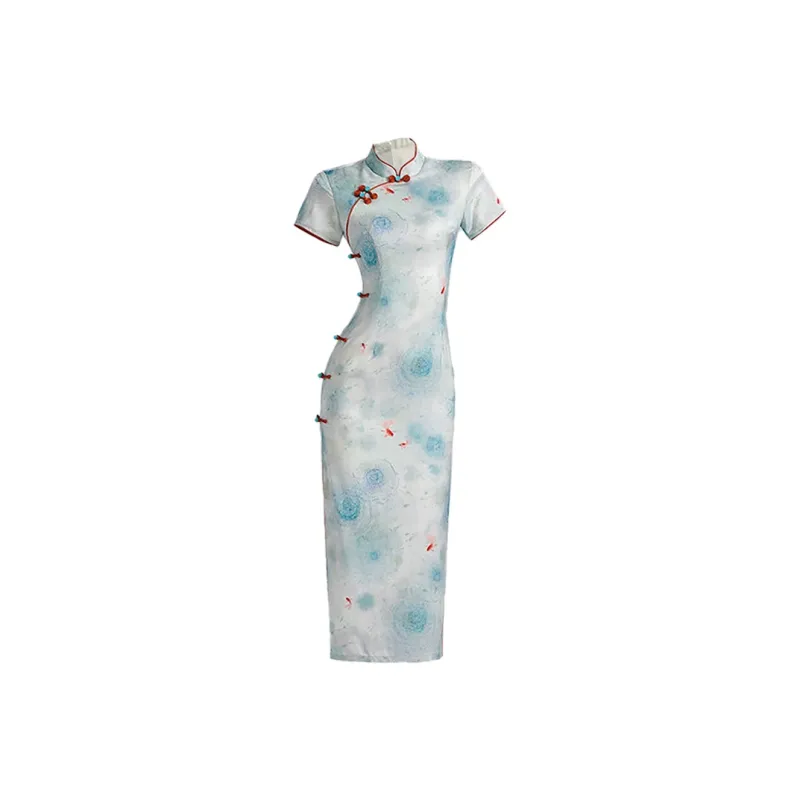 GUOZHEN Short Sleeved Dress Women's-0