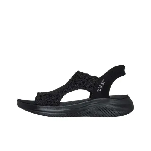 Skechers Ultra Flex 3.0 Beach Sandals Women's Black