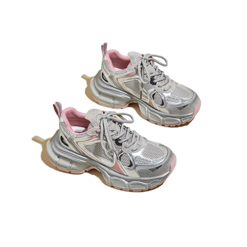 A Poinsettia Princess Chunky Sneakers Women's-7