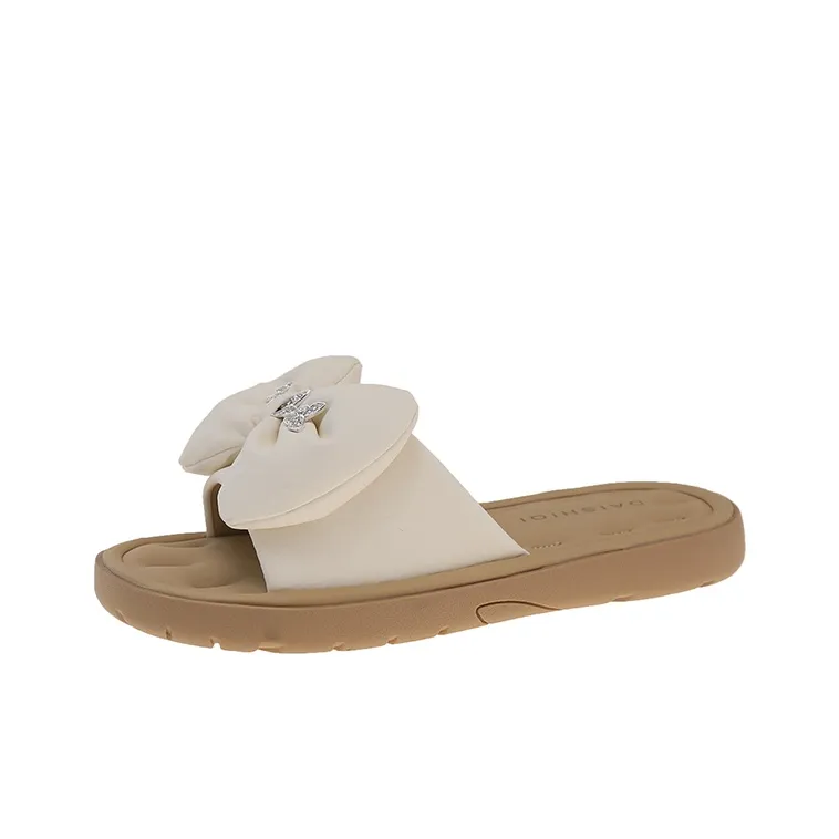 AJPAP Rhinestone Slide Slippers Women's-0